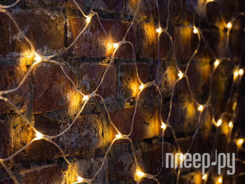 Новогодняя гирлянда Neon-Night Сеть 2x1.5m 288 LED Warm-White 215-046