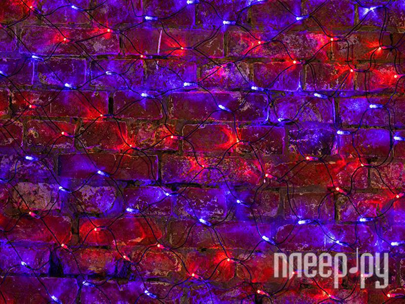 Новогодняя гирлянда Neon-Night Сеть 2x1.5m 288 LED Red-Blue 215-023