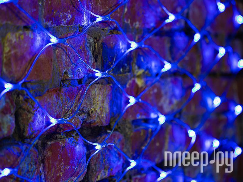 Новогодняя гирлянда Neon-Night Сеть 2x1.5m 288 LED Blue 215-043
