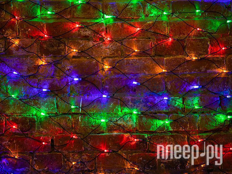 Новогодняя гирлянда Neon-Night Сеть 2x1.5m 240 LED Multicolor 215-029