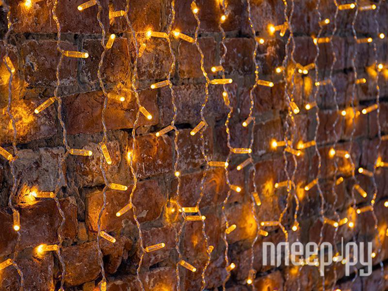 Новогодняя гирлянда Neon-Night Светодиодный Дождь 2x1.5m 360 LED Yellow 235-301