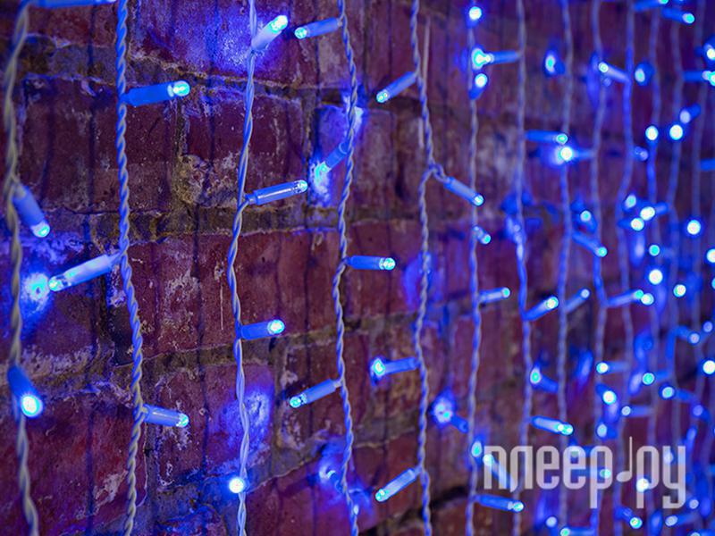 Новогодняя гирлянда Neon-Night Светодиодный Дождь 2x1.5m 360 LED Blue 235-113