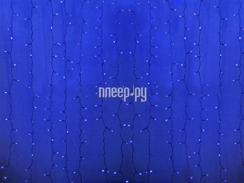 Новогодняя гирлянда Neon-Night Светодиодный Дождь 2x0.8m 160 LED Blue 235-103