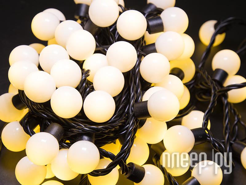Новогодняя гирлянда Neon-Night Мультишарики 23mm 10m 80 LED Warm-White 303-516