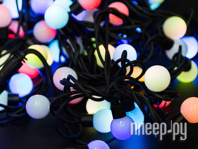 Новогодняя гирлянда Neon-Night Мультишарики 23mm 10m 80 LED RGB 303-599
