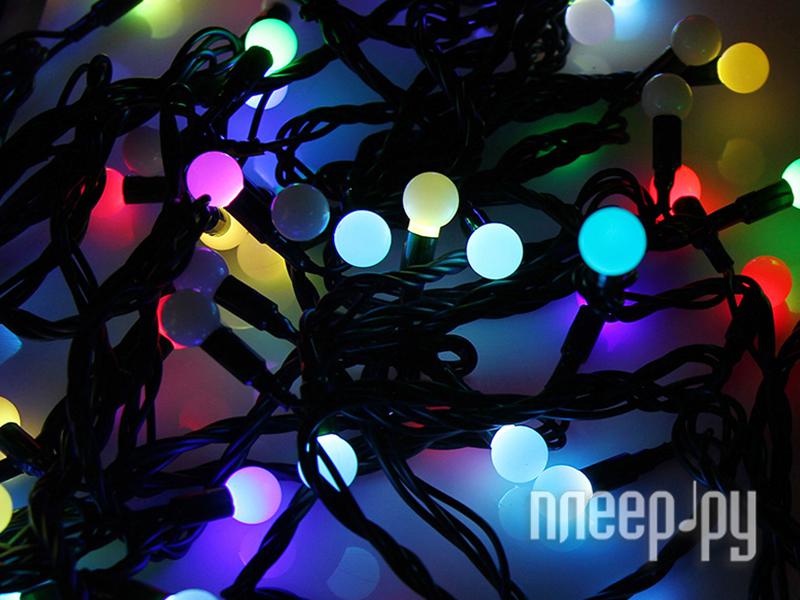 Новогодняя гирлянда Neon-Night Мультишарики 17.5mm/23mm/45mm 10m 80 LED RGB 303-589
