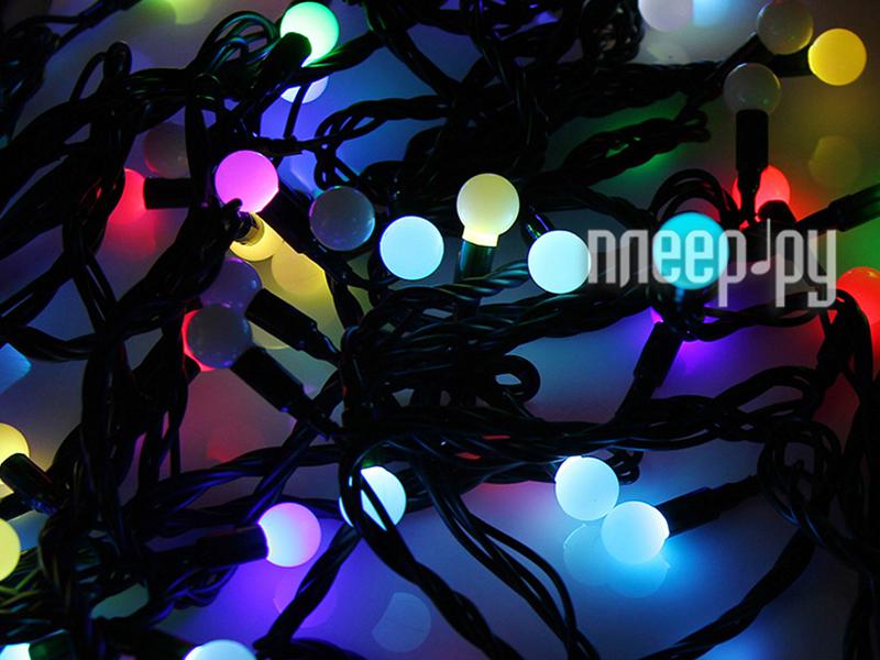 Новогодняя гирлянда Neon-Night Мультишарики 13mm 20m 200 LED RGB 303-509-1