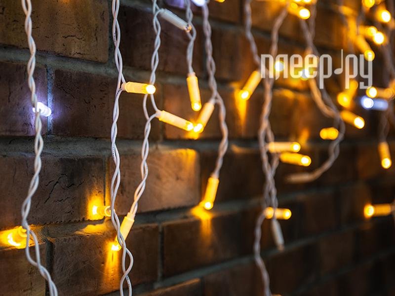 Новогодняя гирлянда Neon-Night Айсикл 4.8x0.6m 176 LED Yellow 255-161