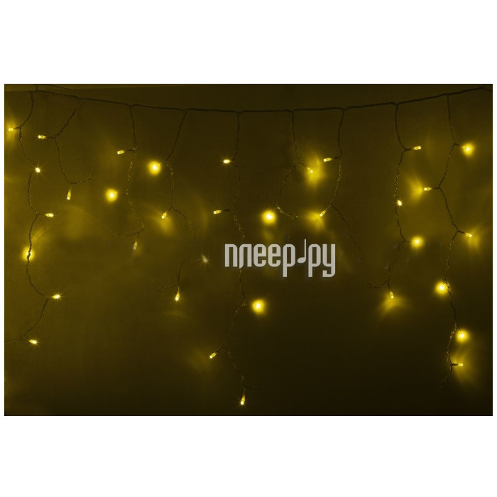 Новогодняя гирлянда Neon-Night Айсикл 4.8x0.6m 176 LED Yellow 255-141