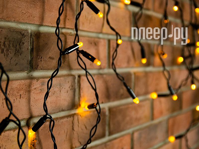 Новогодняя гирлянда Neon-Night Айсикл 4.8x0.6m 176 LED Yellow 255-131