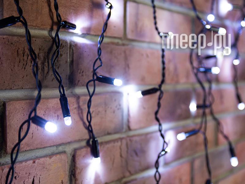 Новогодняя гирлянда Neon-Night Айсикл 4.8x0.6m 176 LED White 255-135