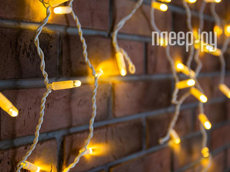 Новогодняя гирлянда Neon-Night Айсикл 4.8x0.6m 176 LED Warm-White 255-138