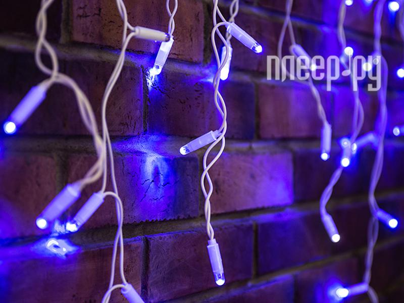 Новогодняя гирлянда Neon-Night Айсикл 4.8x0.6m 176 LED Blue 255-163
