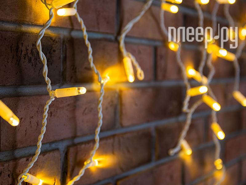 Новогодняя гирлянда Neon-Night Айсикл 2.4x0.6m 88 LED Warm-White 255-037