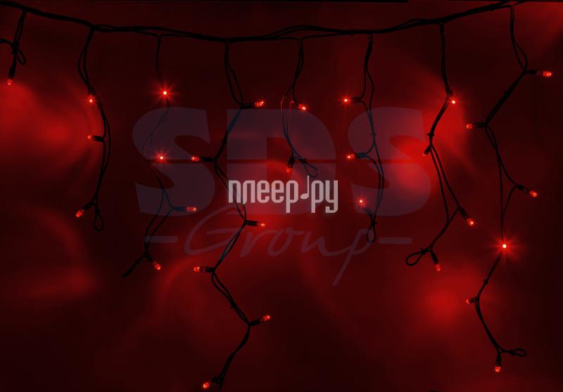 Новогодняя гирлянда Neon-Night Айсикл 2.4x0.6m 88 LED Red 255-042