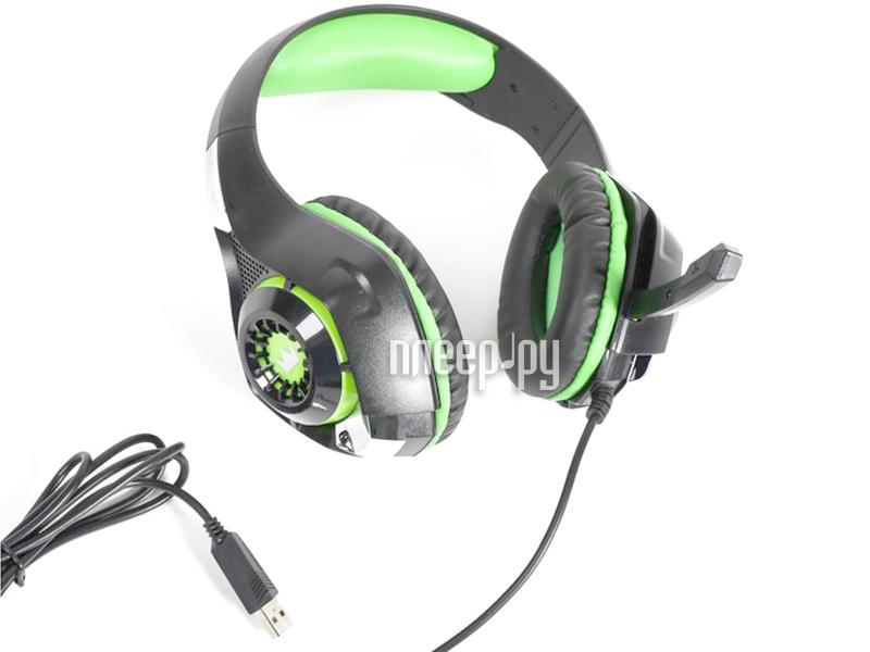 Наушники Crown CMGH-102T Black-Green