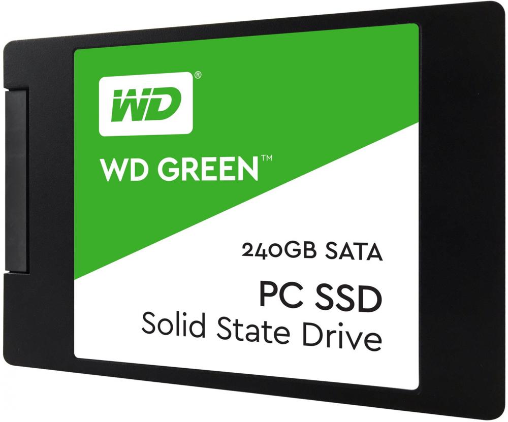 SSD 2,5" SATA-III WD 240Gb Green (WDS240G2G0A)