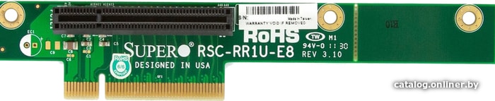 Серв. аксессуар - Supermicro RSC-RR1U-E8 Riser Card PCI-E 8x, 1U, Retail