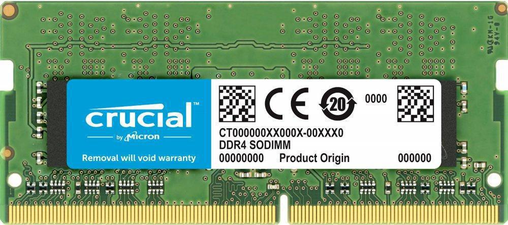 SO-DIMM DDR4 16GB PC-21300 2666Mhz Crucial (CT16G4SFD8266)