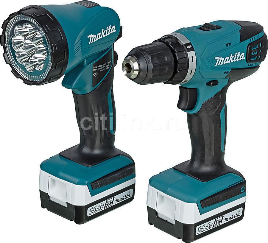 Дрель-шуруповёрт Makita DF347DWLE