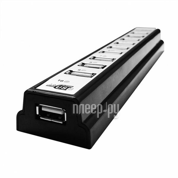 USB HUB CBR CH-310 (разветвитель 10 порта, USB 2.0)