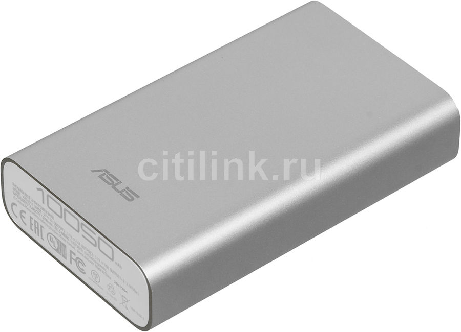 Портативное зарядное устройство ASUS ZenPower ABTU005 10050mAh Silver