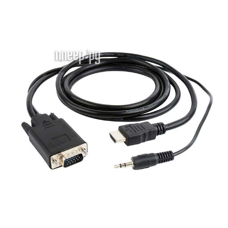 Кабель HDMI-VGA Cablexpert A-HDMI-VGA-03-10 3,0m