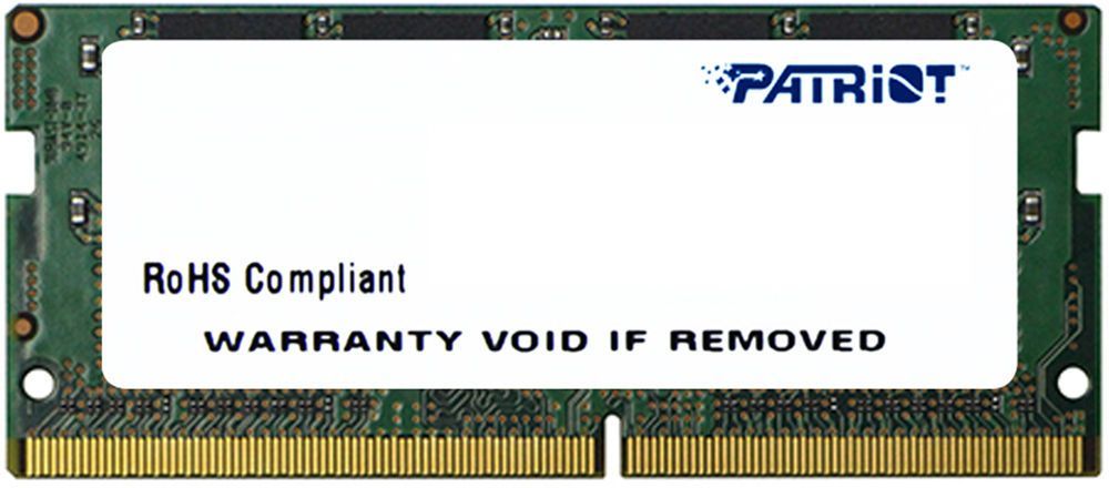 SO-DIMM DDR4 8GB PC-19200 2400MHz Patriot (PSD48G240082S) CL17 1.2V