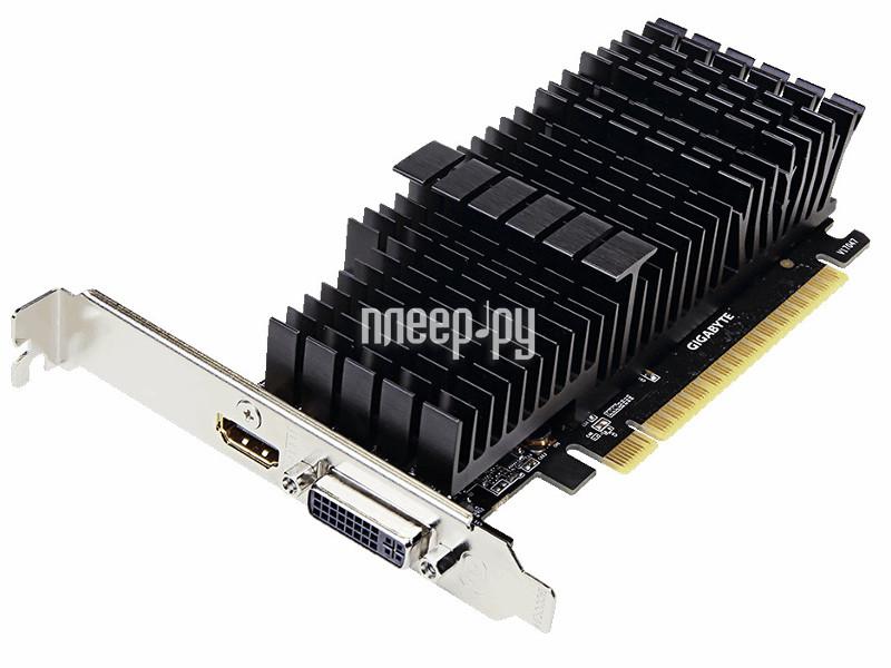 NVIDIA GeForce Gigabyte GT710 (GV-N710D5SL-2GL) (rev. 1.0) 2GB DDR5 (64bit, Heatsink, 945/5008MHz) DVI HDMI RTL