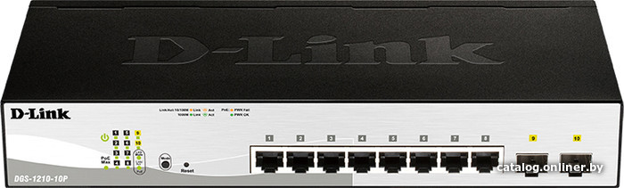 Switch D-Link DGS-1210-10P/F1A 10-port