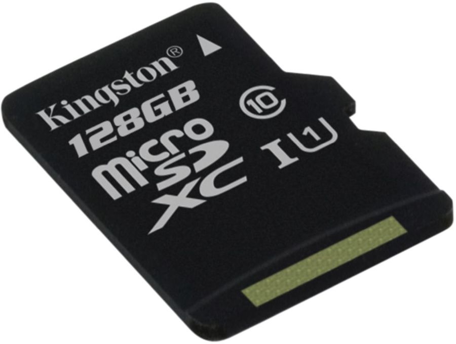 Micro SD 128 Gb Kingston Class 10 UHS-I U1 Canvas Select MicroSDXC (SDCS/128GBSP) RTL