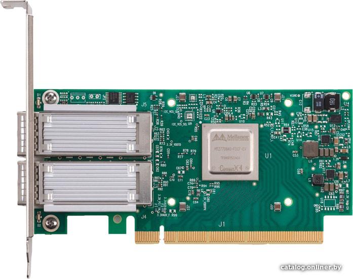 Серв. аксессуар - Mellanox MCX4121A-ACAT ConnectX-4 Lx EN network interface card, 25GbE dual-port SFP28, PCIe3.0 x8, tall bracket, ROHS R6