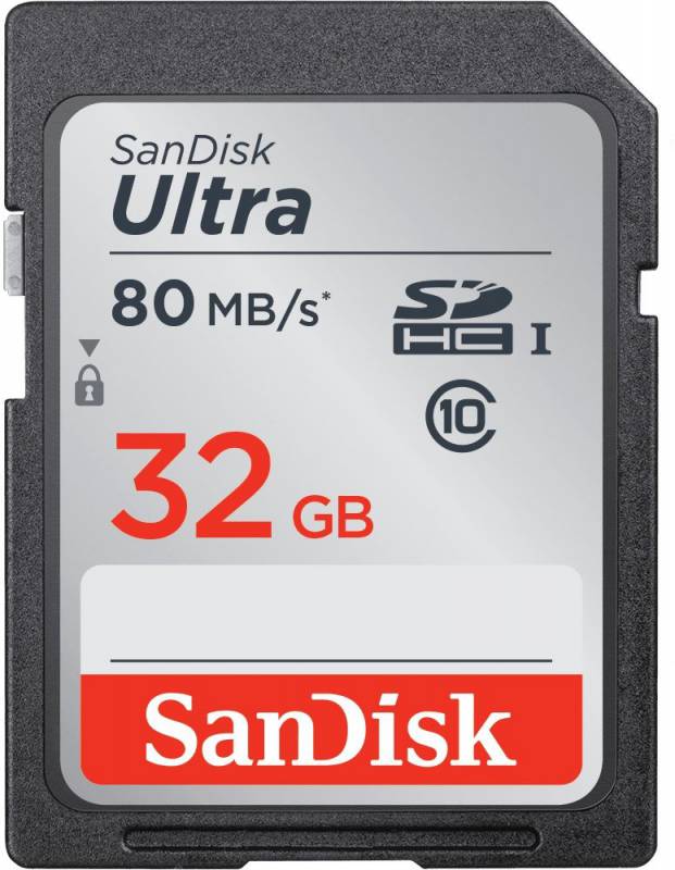 Micro SD 32 Gb SanDisk Extreme Action (SDSQXAF-032G-GN6MA) UHS-I Class10 + адаптер RTL