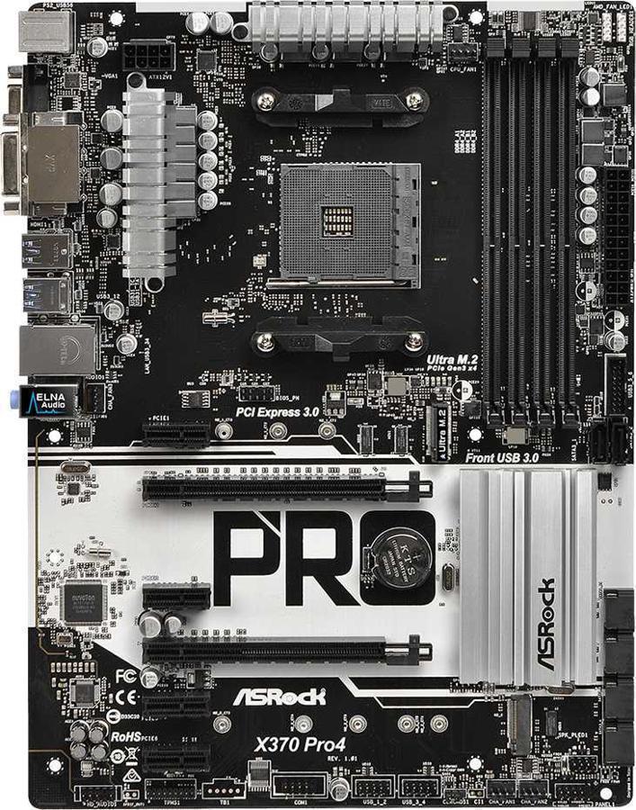 MB AsRock X370 PRO4 Soc-AM4 AMD X370 RTL