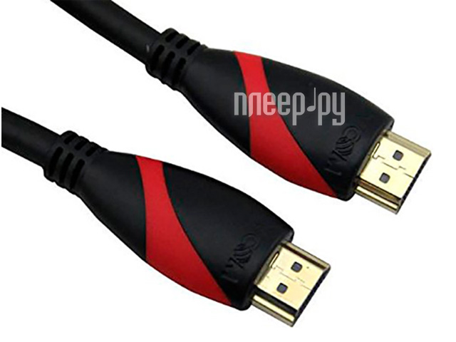 Кабель HDMI- HDMI VCOM 20m ver2.0, (CG525D-R-20), 2 фильтра