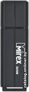 16 Gb Mirex LINE BLACK (13600-FMULBK16) USB2.0
