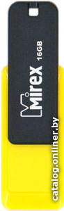16 Gb Mirex CITY YELLOW (13600-FMUCYL16) USB2.0