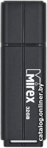 32 Gb Mirex LINE BLACK (13600-FMULBK32) USB2.0
