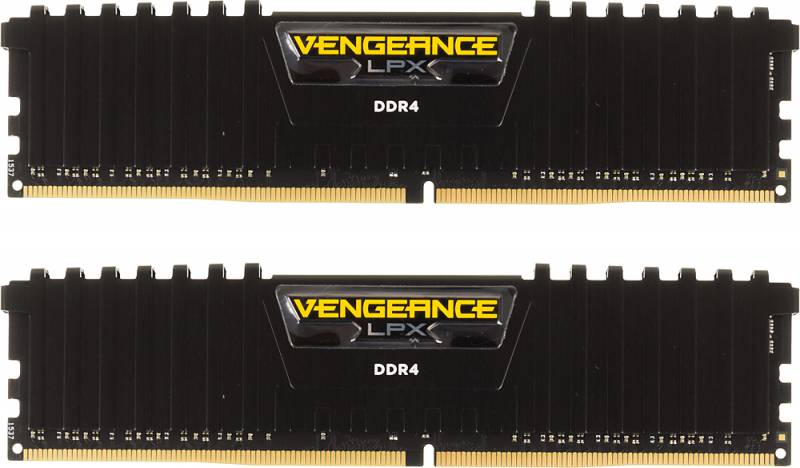 DDR4 8GB KITof2 PC-17000 2133MHz Corsair Vengeance LPX  (CMK8GX4M2A2133C13) CL13 RTL