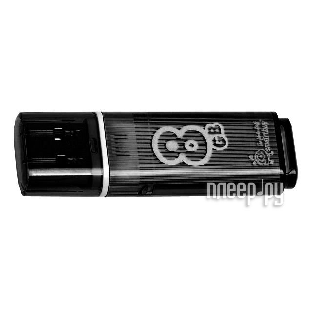 8 Gb USB3.0 SmartBuy Glossy Black (SB8GBGS-K)