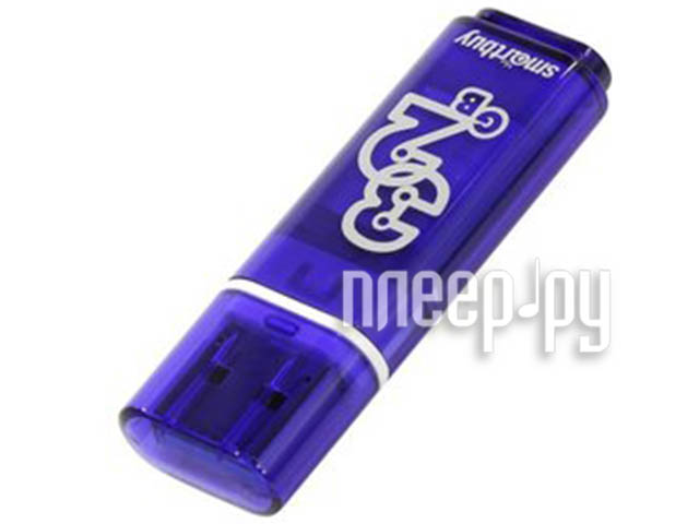 32 Gb USB3.0 SmartBuy Glossy Dark Blue (SB32GBGS-DB) RTL