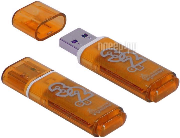 32 Gb SmartBuy Glossy Orange (SB32GBGS-Or) USB 2.0