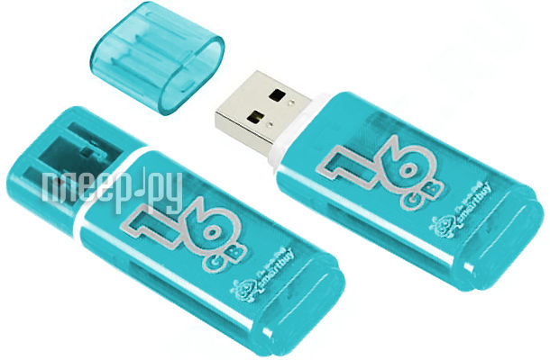 16 Gb SmartBuy Glossy (SB16GBGS-G), Green USB2.0