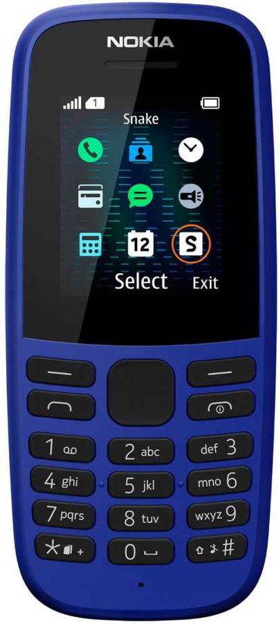 Мобильный телефон Nokia 105 Blue