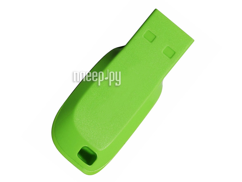 16 Gb SanDisk Cruzer Blade (SDCZ50C-016G-B35GE), зеленый, USB2.0, RTL