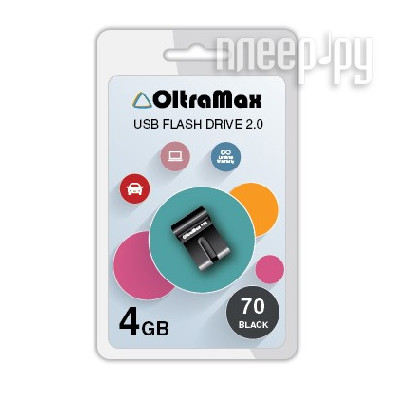 4 Gb OltraMax 70 Black OM-4GB-70-Black USB 2.0