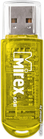 32 Gb Mirex ELF YELLOW (13600-FMUYEL32) USB2.0