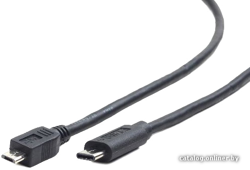 Кабель USB 3.1 Type-C - microUSB 1.0m Gembird (CCP-USB2-mBMCM-1M)