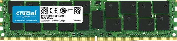 DDR4 ECC 64GB PC-21300 2666MHz Crucial LRDIMM ECC (CT64G4LFQ4266) CL19 1.2V