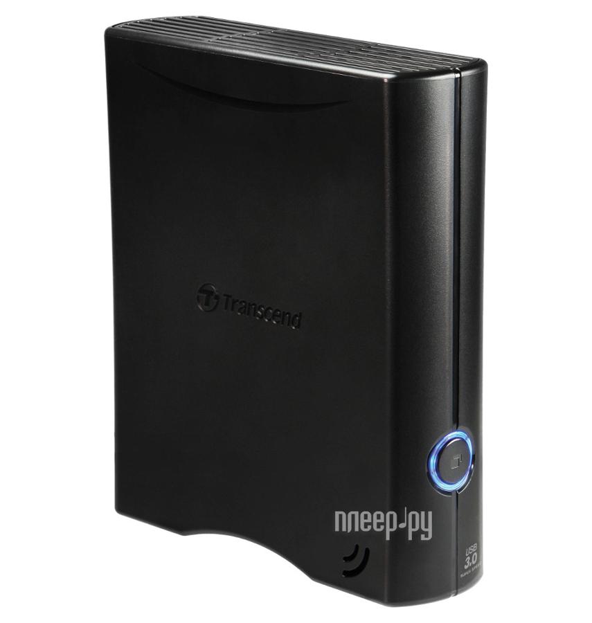 External HDD 3.5" USB3.0 Transcend 8TB StoreJet 35T3 (TS8TSJ35T3) Black RTL